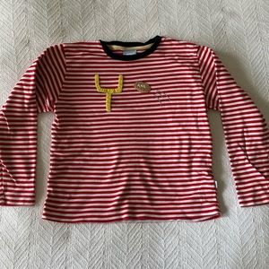 Bella Bliss appliqué tee football